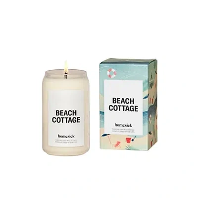 Kirkland's Homesick Beach Cottage Jar Candle In White