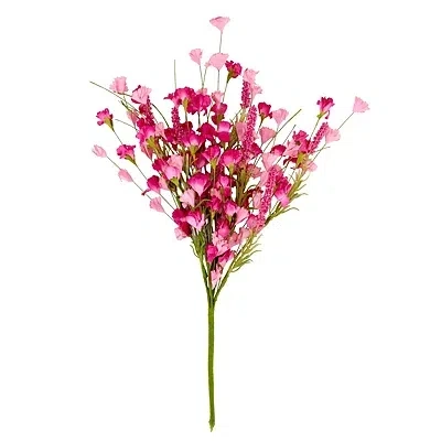 Kirkland's Hot Pink Paper Flower Stem