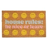 Kirkland's House Rules: Be Nice Or Leave Coir Doormat In Multi