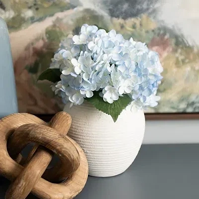Kirkland's Hydrangea Arrangement In White Vase In Multi