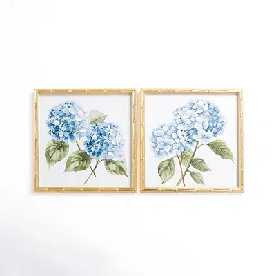 Kirkland's Hydrangea Framed Art Prints In Multi