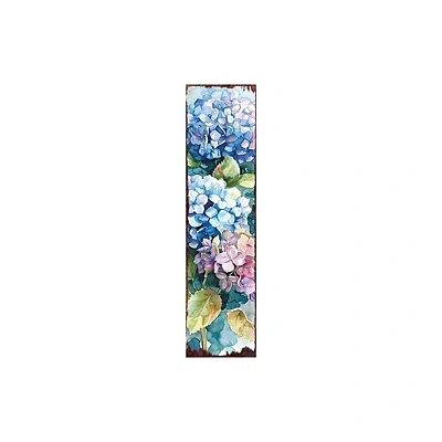 Kirkland's Hydrangeas Porch Board In Blue