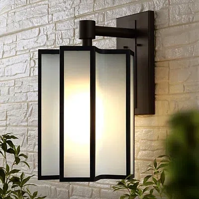 Kirkland's Hyla Outdoor Wall Sconce In Black