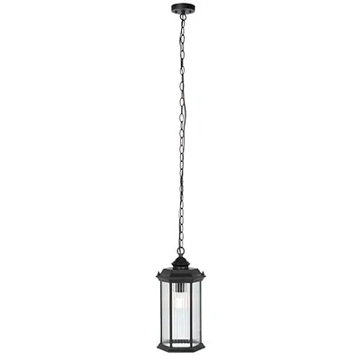 Kirkland's Hylan Outdoor Pendant Light In Black