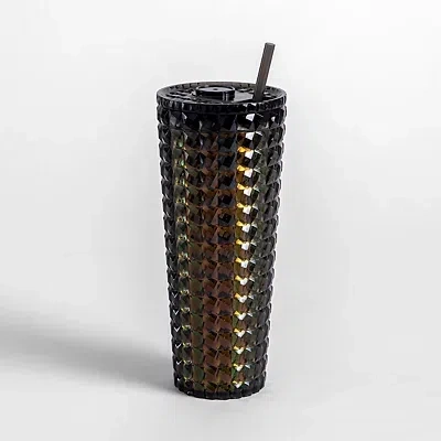 Kirkland's Iridescent Brown Spiked Tumbler