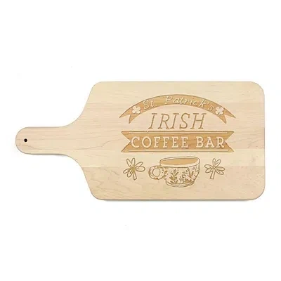 Kirkland's Irish Coffee Bar Maple Cutting Board In Brown