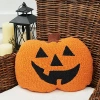 Kirkland's Jack-o-lantern Shaped Halloween Throw Pillow In Multi