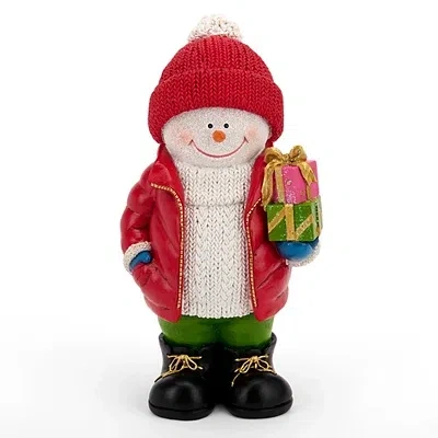 Kirkland's Jack The Snowman Christmas Figurine In Multi