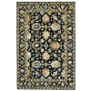 Kirkland's Jackson Black Hand-tufted Area Rug In Multi