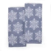 Kirkland's Jacquard Snowflake Kitchen Towels In Multi