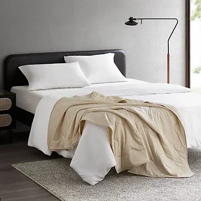 Kirkland's Jersey Knit Cooling Throw In Brown