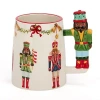 Kirkland's Jolly Nutcracker Handle Mug In Multi