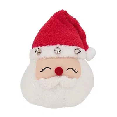 Kirkland's Jolly St. Nick Santa Pillow In Multi