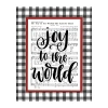 Kirkland's Joy To The World Music Sheet Canvas Art Print In Multi