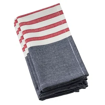 Kirkland's July Fourth Chambray Napkins In Multi