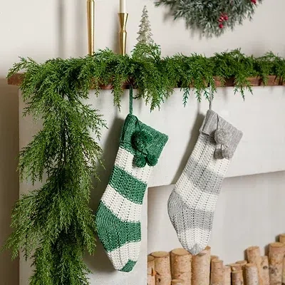 Kirkland's Juniper Garland In Green