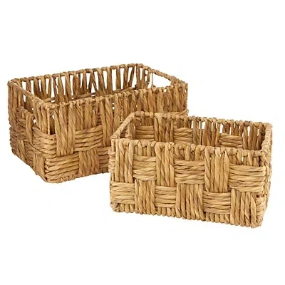 Kirkland's Jute Basket Set In Nude