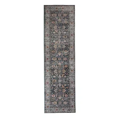 Kirkland's Kat Floral Washable Runner In Multi