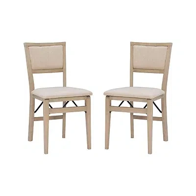 Kirkland's Keira Folding Dining Chairs In Brown