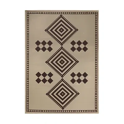 Kirkland's Kilim Washable Area Rug In Brown