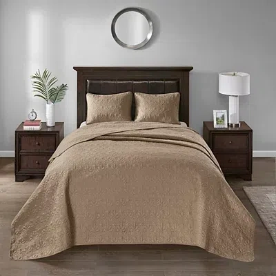Kirkland's King Bedspread Set In Brown
