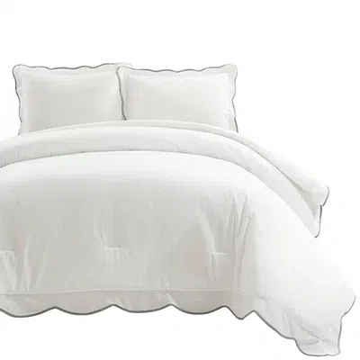 Kirkland's King Comforter Set In Gray