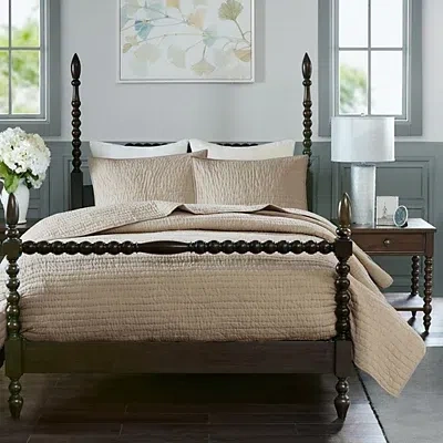 Kirkland's King Coverlet Set In Brown