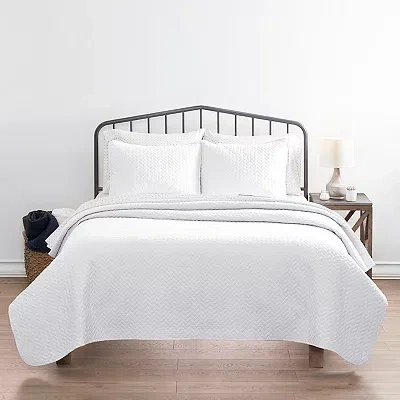 Kirkland's King Coverlet Set In White