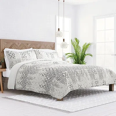 Kirkland's King Quilt Set In Gray