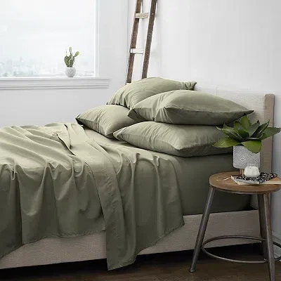 Kirkland's King Sheet Set In Green