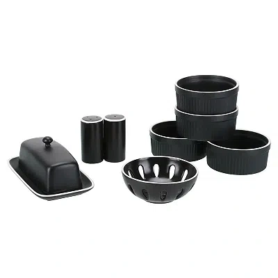 Kirkland's Kitchen Accessories Set In Black