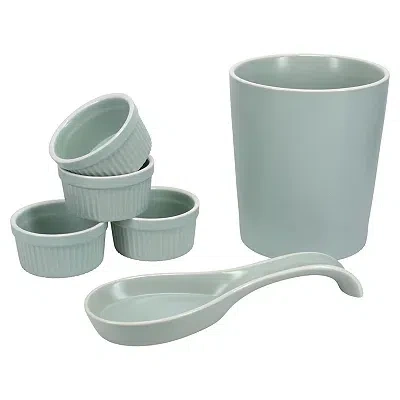 Kirkland's Kitchen Accessories Set In Green