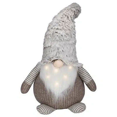 Kirkland's Knit Led Gnome In Brown