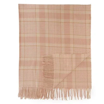 Kirkland's Knit Yarn Throw In Pink