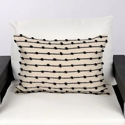 Kirkland's Knot Stripe Outdoor Lumbar Pillow In Multi