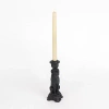 Kirkland's Labrador Taper Candle Holder In Black