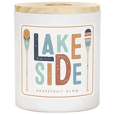 Kirkland's Lakeside Grapefruit Glow 2-wick Jar Candle In Multi