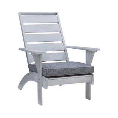 Kirkland's Lanier Chair With Cushion In Gray