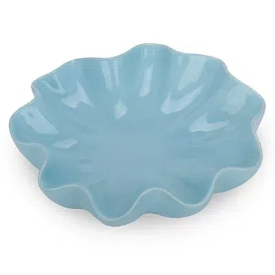 Kirkland's Large Blue Wavy Decorative Bowl