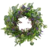 Kirkland's Lavender And Catnip Wild Floral Wreath In Green