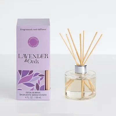 Kirkland's Lavender And Oak Diffuser Set In Multi