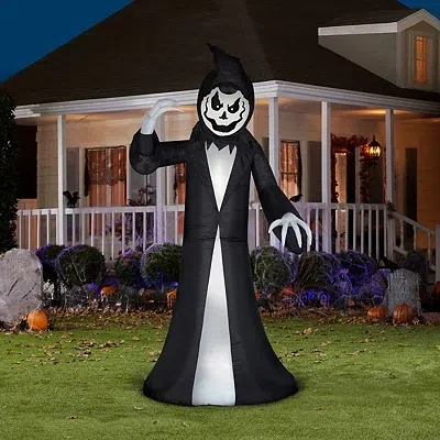 Kirkland's Led Animated Reaper Halloween Inflatable In Multi