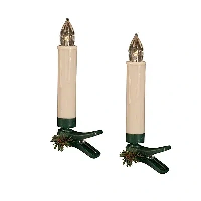Kirkland's Led Clip-on Taper Candles In Multi
