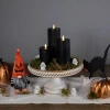 Kirkland's Led Flickering Pillar Candles In Black