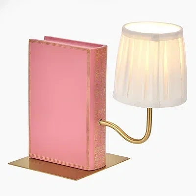 Kirkland's Led Pink Bookshelf Lamp