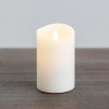 Kirkland's Led Soft Flame Pillar Candle In White