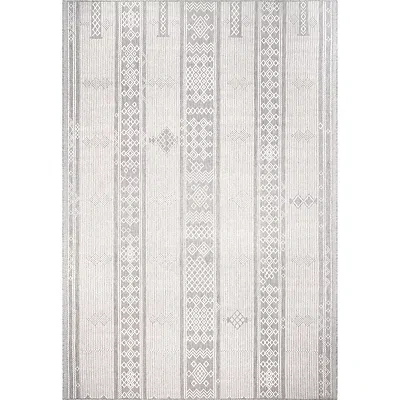 Kirkland's Lee Global Stripes Outdoor Area Rug In Gray