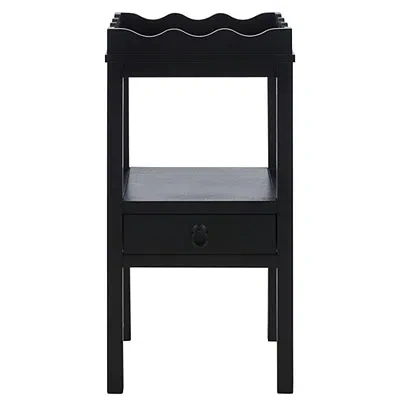 Kirkland's Lelia Cottage Accent Table In Black
