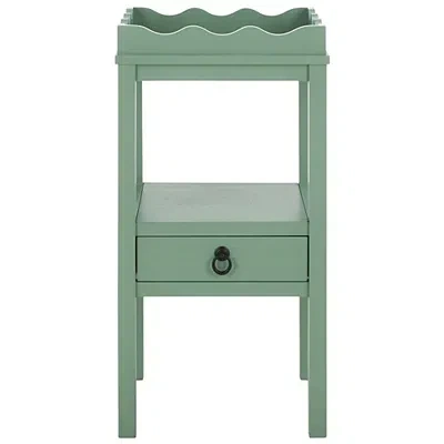 Kirkland's Lelia Cottage Accent Table In Green