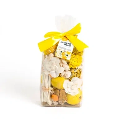 Kirkland's Lemon Citrus Potpourri In Yellow